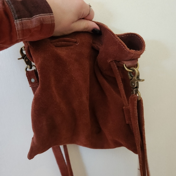 Free People Billie Suede Crossbody - Picture 1 of 4